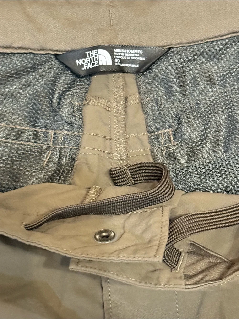 The North Face Men’s Olive Shorts with Subtle Logo